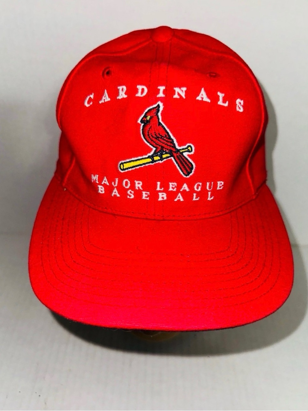 St. Louis Cardinals MLB Baseball Red Vintage 90s Cap by Logo Athletic